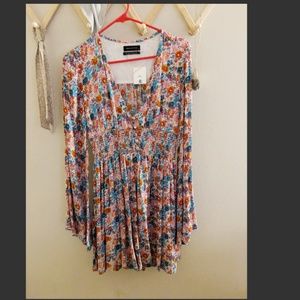 Urban Outfitteres Mini Floral Dress